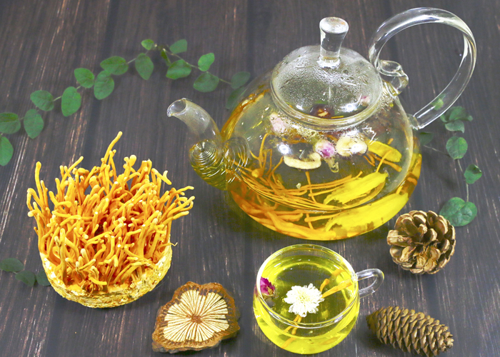 Cách pha trà đông trùng hạ thảo thơm ngon, chuẩn vị tại nhà
