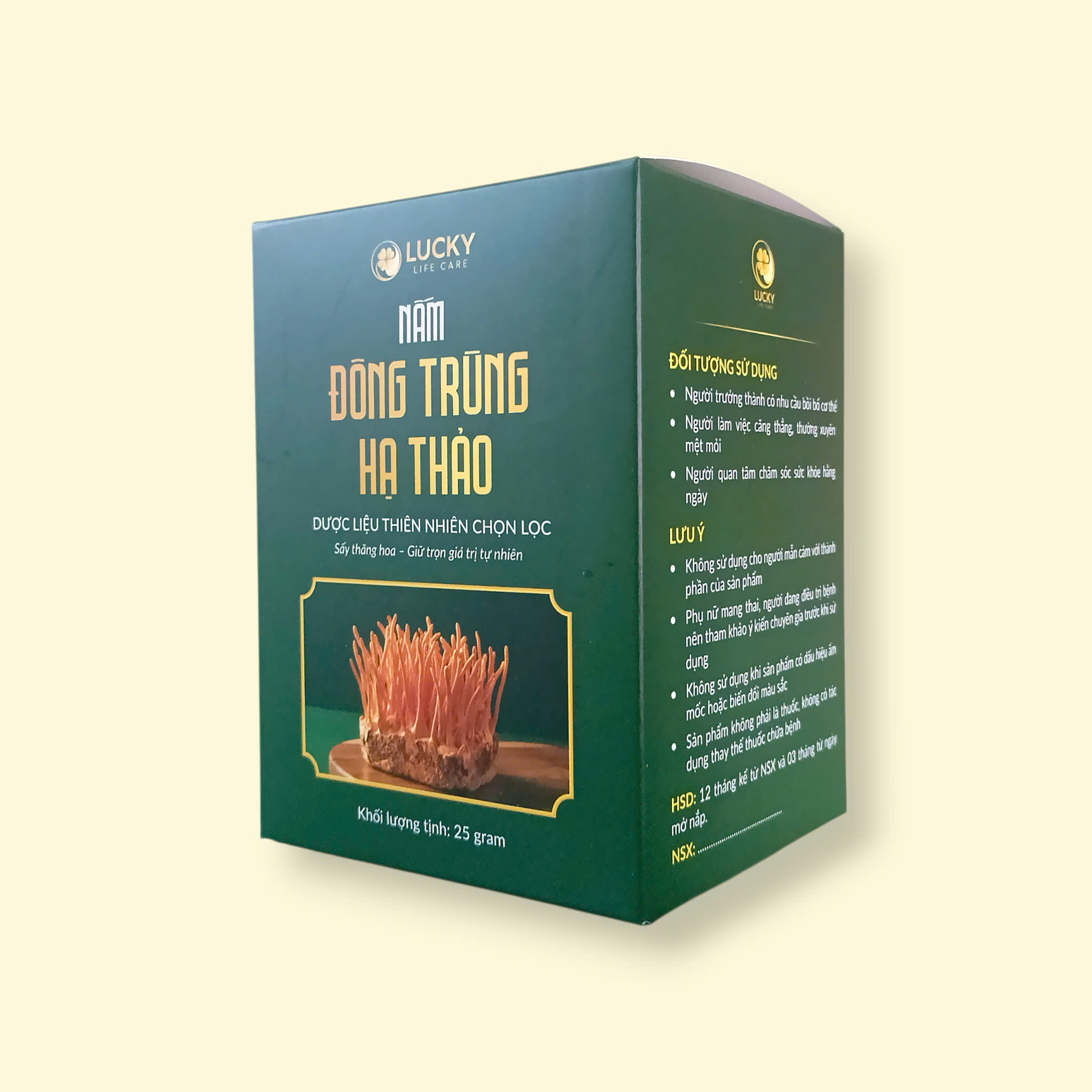 Đông Trùng Hạ Thảo Dược Tính Cao LLC 25g - Ảnh 2