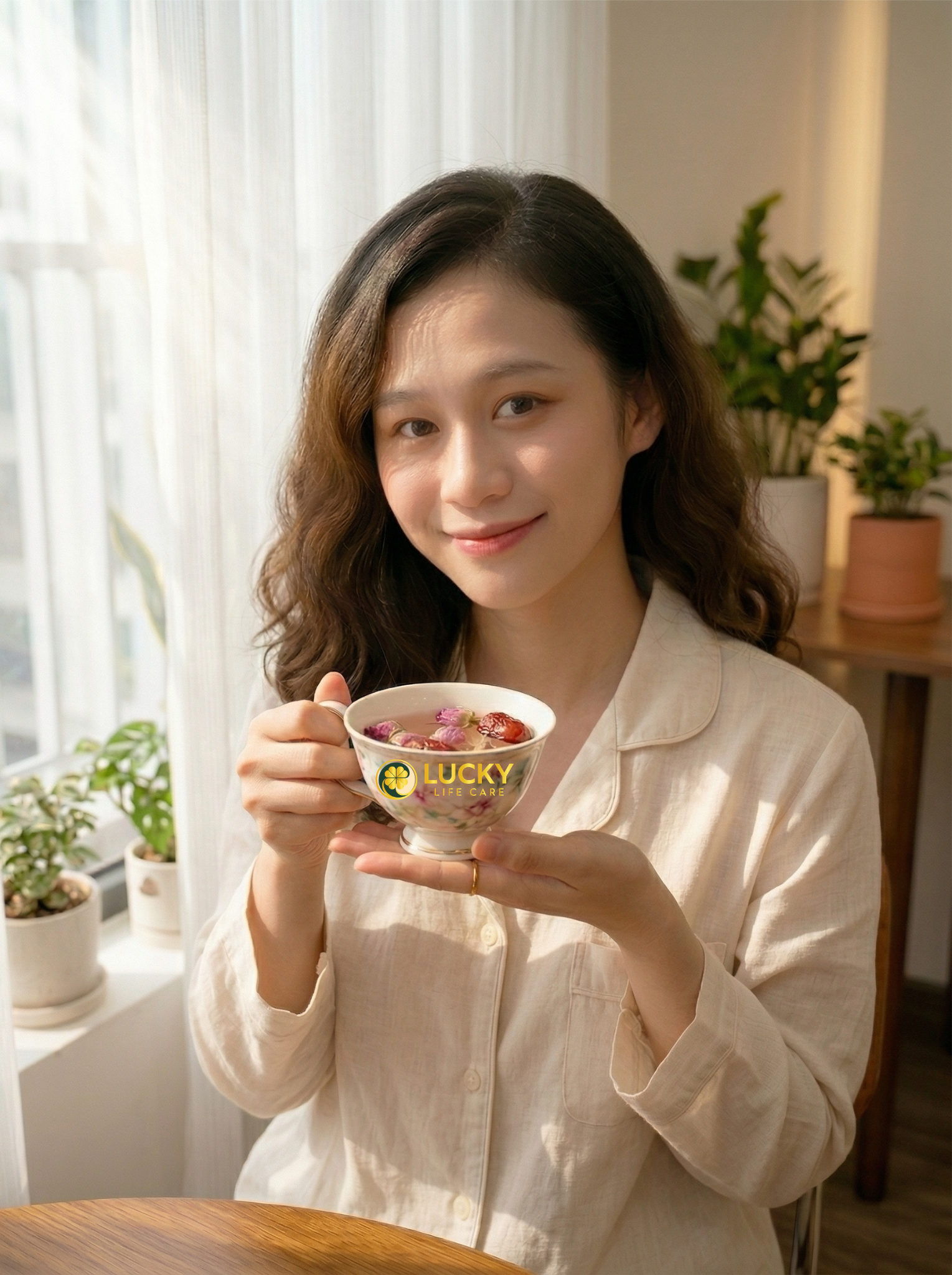 Trà Dưỡng Nhan Hồng Sắc: Bí Quyết Trẻ Hóa