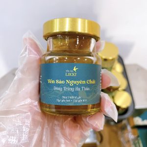 Yến Chưng Đông Trùng Hạ Thảo Lucky – 45% Yến Tươi Nguyên Chất